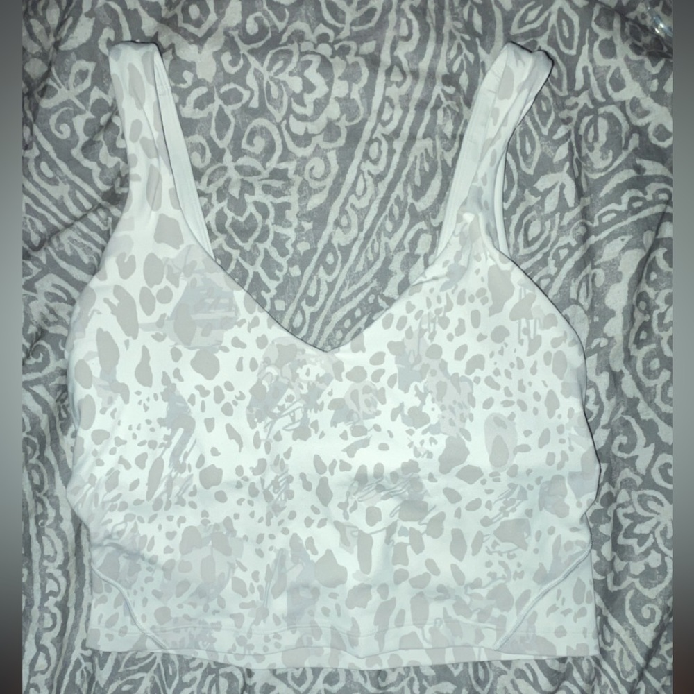 Cheetah Camo Antique White Multi Lululemon Align Tank
